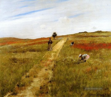  herbst - Shinnecock Hills aka Shinnecock Hills Herbst Impressionismus William Merritt Chase Szenerie
